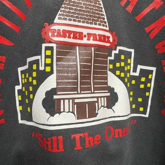 TASTEE FREEZE 1980s vintage retro collared crewneck sweater uniform arkansas - Picture 10 of 11